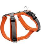 HUNTER Maldon Harness XS (34-49 cm) - Orange/Grey for Dogs | International Shipping - Buy Online on GoSupps.com