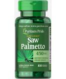 Saw Palmetto 450mg for Prostate & Urinary Health - 200 Count by Puritan's Pride - Buy Online on GoSupps.com