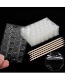 LIONVISON 50 Sheets Nail Adhesive Tabs - Double-Sided Waterproof Breathable Nail Glue Stickers for False Nails - 1200 Pcs Jelly Gel Nail Tape - 50 Sheet Pack - Buy Online on GoSupps.com