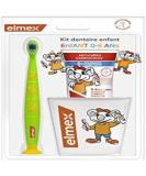 Elmex Children's Toothbrush Set: Brush Toothpaste & Cup for Kids 0-6 - Random Colors - International Shipping Available - Buy Online on GoSupps.com