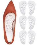 Arch Support Inserts - Gel Relief for Flat Feet & Plantar Fasciitis | 3 Pairs for Pain & Pressure Relief - Buy Online on GoSupps.com