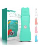 Voyor CP100 Ultrasound Peeling Device - Professional Wireless Skin Scrubber for Pore Cleaning & Gentle Facial Care - Waterproof & 3 Modes Green - Buy Online on GoSupps.com