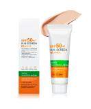 SPF 50 Advanced Face Sunscreen & Moisturizer for UVA & UVB Protection - Water Resistant Sun Cream with Antioxidants - Buy Online on GoSupps.com
