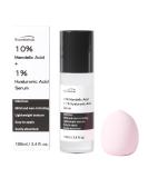 Mandelic Acid 10% + Hyaluronic Acid Serum 100ml - Gentle Exfoliation & Hydration for Radiant Skin - Buy Online on GoSupps.com