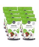 Borchers Stevia Crystalline Sweetener 8 x 300g - Natural Low-Calorie Sugar Substitute for International Shipping - Buy Online on GoSupps.com