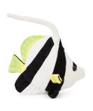 Zappi Co Plush White Striped Angel Fish Toy - 20cm Safari Animals Collection for Kids - Buy Online on GoSupps.com