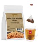 Himalayan Tartary Buckwheat Tea Bags 6g x 50 Tea Bags/300g Black Roasted Buckwheat 100%Natural & Caffeine - Buy Online on GoSupps.com