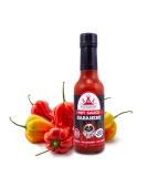 Poppamies Habanero Hot Sauce - Gluten Free Vegan 150ml | Medium Spicy 5/10 - Buy Online on GoSupps.com