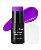 Go Ho Cream-Blendable Purple Face Paint Stick (1.06 Oz) Purple Full Body Paint Makeup Stick for Adults Children Halloween Cosplay SFX Makeup Waterproof - Buy Online on GoSupps.com