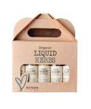 Organic Liquid Herbs Gift Box - 10 x 40ml Bottles - Buy Online on GoSupps.com