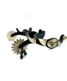 Aime Imports Western BS Texas Longhorn 16pt Jingle Bob Spurs - Authentic Cowboy Spurs - Buy Online on GoSupps.com