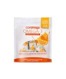 Coromega Omega-3 Orange Squeeze - 120 Packets (2.5g Each) | Premium Fish Oil Softgels - Buy Online on GoSupps.com