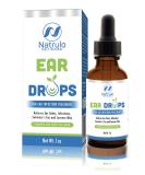 Natrulo Natural Ear Drops for Ear Infection Treatment - Homeopathic Herbal Eardrops for Adults, Children & Pets - Relieves Ear Aches, Infections & Swimmer's Ear - Safe & Made in USA - Buy Online on GoSupps.com