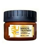 Glamza Pure Magical Hair Mask 60ml - Keratin & Argan 5 Seconds Treatment for Root Repair & Nourishing - Buy Online on GoSupps.com