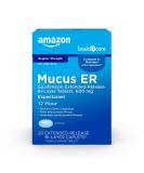 Amazon Basic Care Guaifenesin 600mg Extended-Release Tablets - 20 Count - Buy Online on GoSupps.com