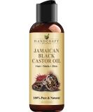 Handcraft Blends Jamaican Black Castor Oil - 4 Fl Oz | 100% Pure & Natural Hair Growth | Premium Carrier Oil for Hair Eyelashes & Eyebrows - Buy Online on GoSupps.com