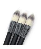 100-Part Makeup Brush Pen Guard Protector Set - Reusable & Expandable Mesh Coverage for Ultimate Cosmetic Brush Protection - Buy Online on GoSupps.com
