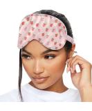 SMUG Satin Sleep Mask | Travel Eye Mask for Women & Men | Nourishing Skin & Dark Circle Reduction | Peachy Shade for Light Blocking - Buy Online on GoSupps.com
