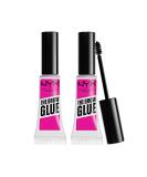 Nyx Professional Makeup Brow Glue - Instant Brow Styler Laminated Look - Double Pack Transparent (2 Pieces) - Buy Online on GoSupps.com