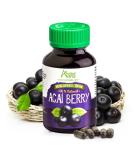 Amazon Andes Acai Berry Capsules - Antioxidant Rich Immune Support Gluten Free Non-GMO Vegan - 100 Veg Pills (500mg - Buy Online on GoSupps.com