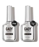 GAOY Crystal Glossy Gel Top and Base Coat Set | 16ml 2 Pcs | High-Gloss No Wipe Foundation for UV Gel Nails | International Shipping Available - Buy Online on GoSupps.com