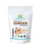 Herbal Magic Ginger Powder - High Strength King of Spices for Vibrant Smoothies, Shakes, Soups, Juices, and Baking - 100g Pack - Pure, Natural, Fillers & Preservatives Free - Buy Online on GoSupps.com