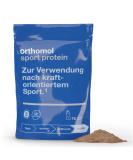 Orthomol Sport Protein - Chocolate Flavor Protein Powder with Creatine & BCAAs for Optimal Recovery | 16 Daily Portions - International Shipping Available - Buy Online on GoSupps.com