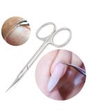 Cuticle Nipper Stainless Steel Cuticle Cutter Nail Clipper Trimmer and Remover Scissor Pedicure Manicure Nail Art Tool (white) - Buy Online on GoSupps.com