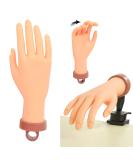 Acrylic Nail Practice Hand Mannequin - Training Fake Hand for Beginners | 1Pc Right Hand - Buy Online on GoSupps.com