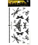 Colorful Butterfly Dragonfly Waterproof Tattoo Stickers | Body Art for Women & Men - Buy Online on GoSupps.com