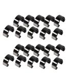 Saipe 20pcs Aluminum Bike Cable C-Clips Brake/Derailleur Shift Cable Clamp Set - Buy Online on GoSupps.com