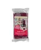 Funcakes Aubergine Fondant | Easy to Use Smooth & Flexible Cake Decoration | Halal Kosher & Gluten-Free | 250g Pack - Buy Online on GoSupps.com