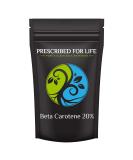 Prescribed For Life Beta Carotene Powder Extract - 20% Beta Carotene for Vitamin A Conversion - 4 oz (113 g) | Premium Quality Supplement - Buy Online on GoSupps.com