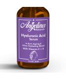 Pure Hyaluronic Acid Serum - Hydrating Anti-Aging Face Care with Vitamin C & E | 1 Fl Oz - Buy Online on GoSupps.com