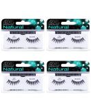 Ardell Natural Lashes False Eyelashes 102 Black Demi (4 pack) - Buy Online on GoSupps.com