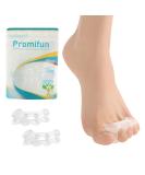 Soft Gel Toe Separators - Bunion Correction & Pain Relief for Men & Women | Small Size (1 Pair) - Ideal for Hammer Toe & Plantar Fasciitis - Buy Online on GoSupps.com