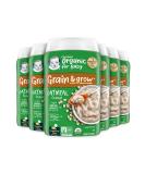 Gerber Organic 1st Foods Grain & Grow Oatmeal Baby Cereal 8oz (Pack of 6) - Healthy Infant Meal Option - Buy Online on GoSupps.com