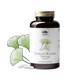 Ginkgo Biloba 7 500 Supra Capsules - German Premium Quality - 360 High-Dose Laboratory Tested - KR UTERHANDEL SANKT ANTON  - Buy Online on GoSupps.com