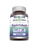 Amazing Formulas Black Cohosh 750mg 300 Capsules - Non-GMO, Gluten Free, Made in USA - Buy Online on GoSupps.com