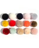 Pack of 30 Mini Faux Fur Pom Poms Beads - Handmade DIY Crafts - 30mm Mix Colors - Buy Online on GoSupps.com