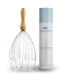 Fuchsi Head Spider Massager | High-Quality Wooden Handle | 20 Soft Metal Sensors for Ultimate Relaxation - Buy Online on GoSupps.com