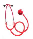 Pro Single Head Stethoscope - Lightweight for EMT, Doctor, Nurse, Vet, Medical Students - Red - Buy Online on GoSupps.com