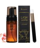 Lunamoon 120ml Eyelash Shampoo | Best Foam Cleaner for Eyelash Extensions - Salon & Home Use - Buy Online on GoSupps.com