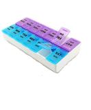 E FAST CE4 Seven Day AM & PM Pill Organizer - 14 Compartment Tablet Storage Box - Buy Online on GoSupps.com