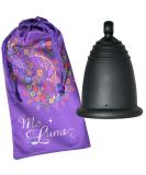 Me Luna Menstrual Cup Classic Ball - Black Size M | Eco-Friendly & Comfortable | Shop Internationally! - Buy Online on GoSupps.com