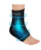Ankle Foot Ice Pack Wrap for Injuries, Reusable Gel Ice Pack for Hot and Cold Therapies, Flexible Cold Pack for Achilles Tendonitis,Plantar Fasciitis,Swelling,Sprained,Post-Surgery Recovery L-(pack of 1) - Buy Online on GoSupps.com