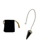 Buy Pyrite Crystal Pendulum - Hexagonal Vintage Meditation Tool for Reiki Chakra & Wicca - International Shipping Available - Buy Online on GoSupps.com