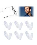 6 Pairs of Silicone Glasses Nose Pads - 15mm Anti-Slip Transparent Non-Slip Pads for Maximum Comfort & Protection - Easy Click Assembly - Buy Online on GoSupps.com