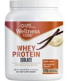 Life Extension Wellness Code Whey Protein Isolate Vanilla 0.89 lb (403 g) - Buy Online on GoSupps.com