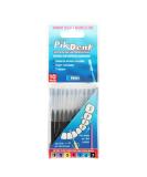Pikdent Interdental Brushes - Durable Coated Steel Tynex Bristles Size 1.2mm Conical - 10 Pack (Black) for Effective Oral Care - Buy Online on GoSupps.com